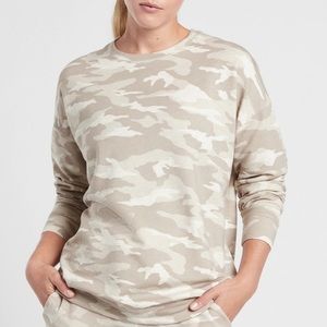 Athleta Studio To Street Printed Sweatshirt